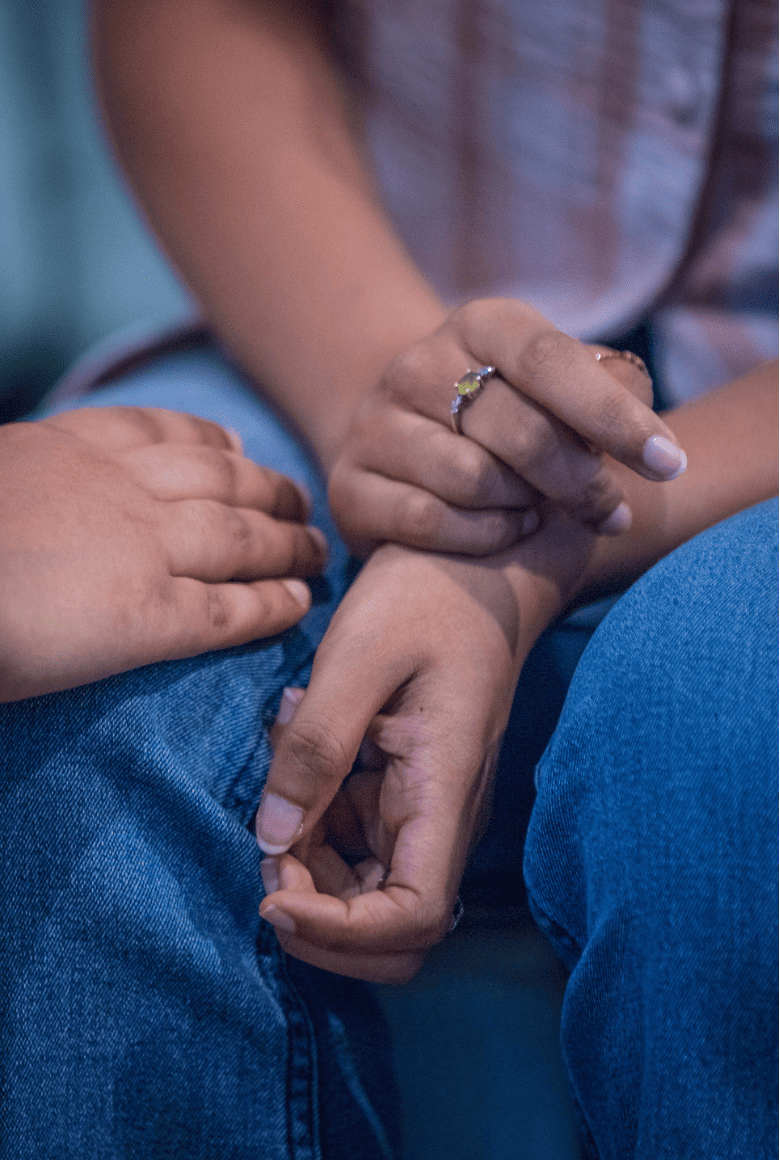 Hands joined in support at CAFS